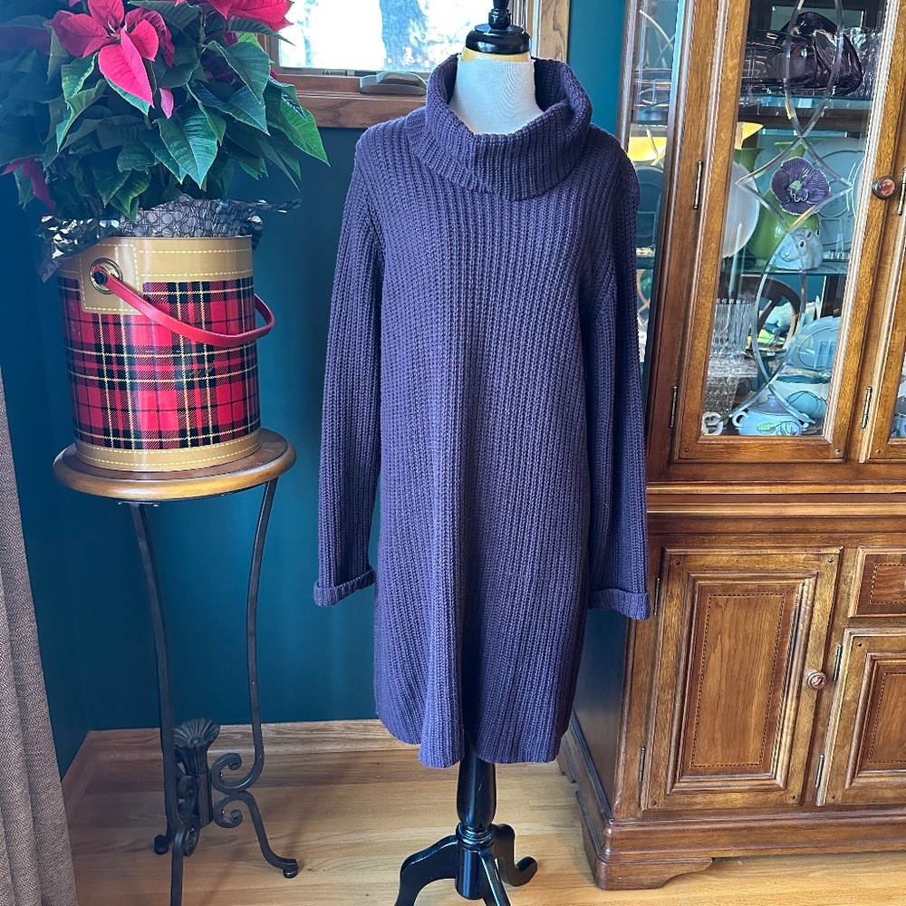 J.Jill Cowl Neck Sweater dress XL
